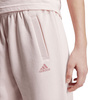 Spodnie dla dzieci adidas Essentials Small Logo Feel Cozy Fleece różowe JF8746