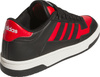 Buty dziecięce adidas Rapid Court Low czarno-czerwone JR1020