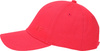 Czapka z daszkiem 4F U367 czerwona 4FWSS25ACABU367 62S
