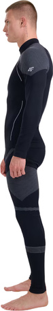Spodnie termoaktywne męskie 4F M236 czarne 4FWAW25USEAM236 20S