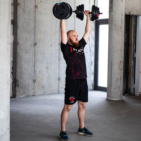 Sztangielka kompozyt 42 kg HMS sg40