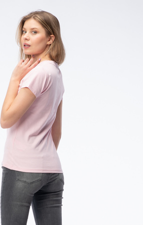 Damska Koszulka Z Krótkim Rękawem Lady Aldys fiery red/white/french blue rozmiar M