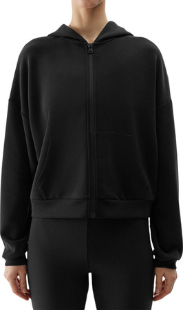 Bluza damska 4F F1002 czarna 4FWSS24TSWSF1002 20S