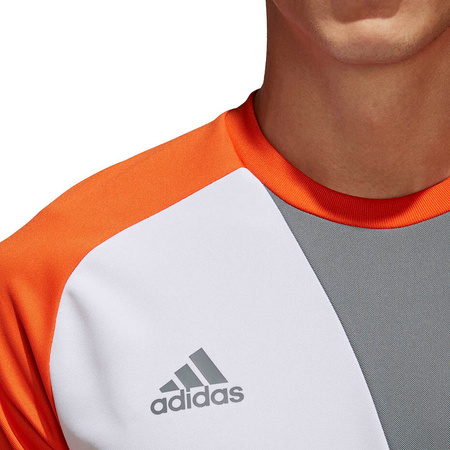 Bluza bramkarska dla dzieci adidas Assita 17 GK Junior pomarańczowa AZ5398/AZ5402