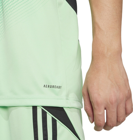 Koszulka bramkarska męska adidas Tiro 25 Competition Jersey Short Sleeve zielona JI9716