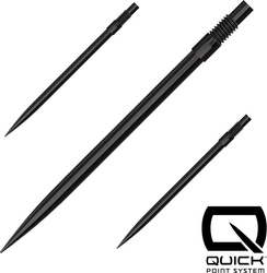 Końcówki do rzutek Harrows QUICK POINT Black steel