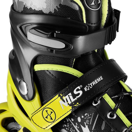 Łyżworolki Rocko Nils Extreme na18137a żółte rozmiar M (35-38)