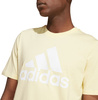 Koszulka męska adidas Essentials Single Jersey Big Logo Tee żółta IX0135