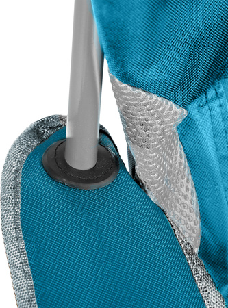 Krzesło fotel turystyczny składany Nils Camp NC3080 turkusowy 95x110x50cm