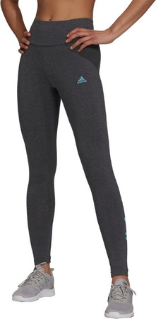 Legginsy damskie adidas Loungwear Essentials szare H07784