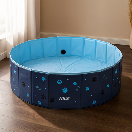 Basen dla psów zwierząt składany ogrodowy Nils Camp NC2805 120x30cm