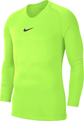 Koszulka treningowa termoaktywna męska Nike Dry Park First Layer JSY LS limonkowa AV2609 702