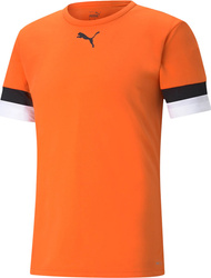 Koszulka męska Puma teamRISE Jersey pomarańczowa 704932 08