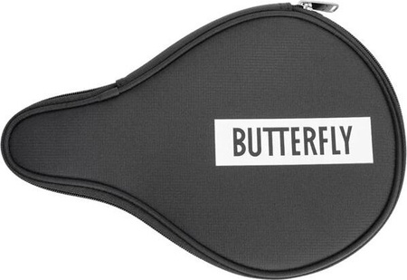 Pokrowiec na rakietkę do tenisa stołowego ping ponga Butterfly New Round Case Logo czarny 9553800119