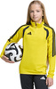 Bluza dla dzieci adidas Tiro 26 League Training Top żółto-czarna JY7158