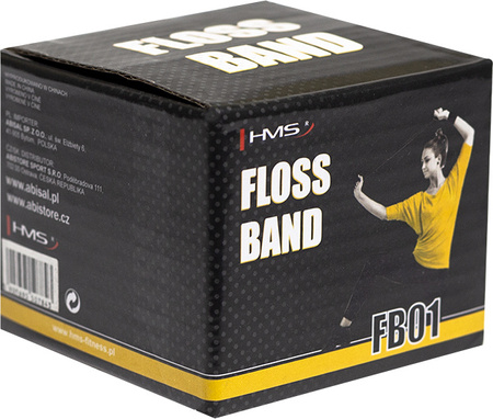 FB01 RED 1.2 x 50 x 2080 MM GUMA DO ĆWICZEŃ HMS