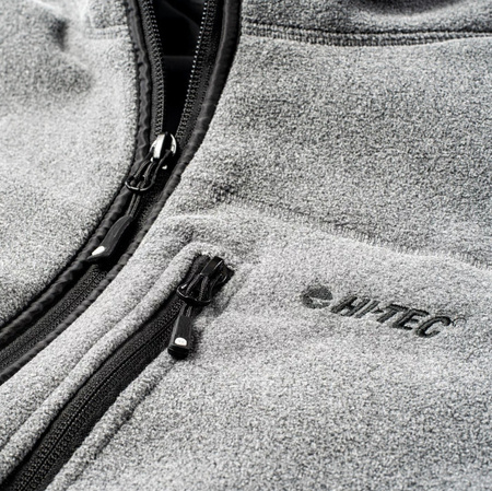 Polar męski bluza Hi-Tec Porto jasnoszary rozmiar XXL