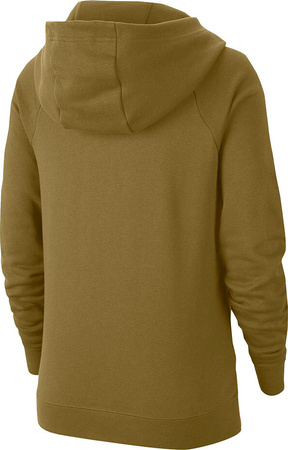 Bluza damska Nike Essentials Fnl Po Flc zielona BV4116 368