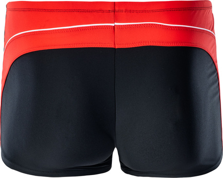Męskie Bokserki Kąpielowe Helder black/fiery red rozmiar L