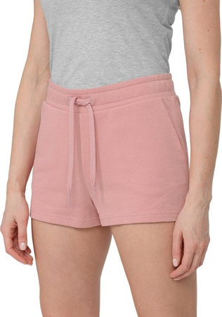 Spodenki damskie 4F różowe H4L22 SKDD350 56S