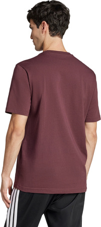 Koszulka męska adidas Codes Camo Graphic burgundowa JI6769