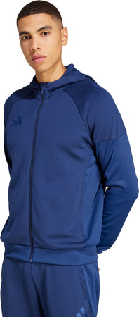 Bluza męska adidas Tiro 25 Full-Zip Hoodie granatowa JC5131