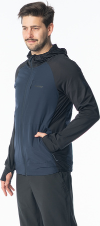 Męska bluza rozpinana z kapturem Hi-Tec Jorse rozmiar XXXL