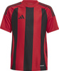 Koszulka dla dzieci adidas Striped 24 czerwono-czarna IW2131