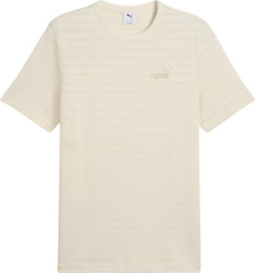 Koszulka męska Puma Ess Elevated Structured Tee beżowa 684722 99