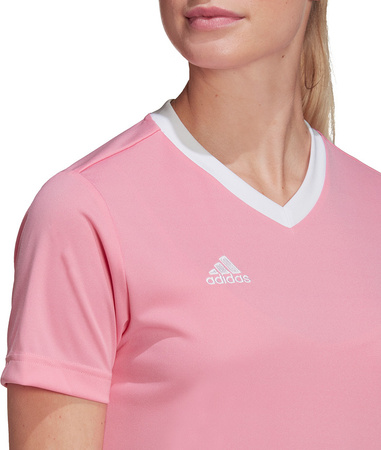Koszulka damska adidas Entrada 22 Jersey różowa HC5075
