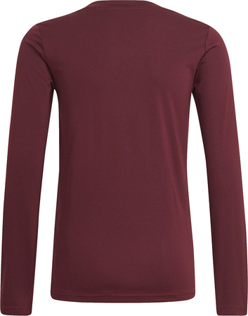 Koszulka termoaktywna dla dzieci adidas Team Base bordowa GN7510