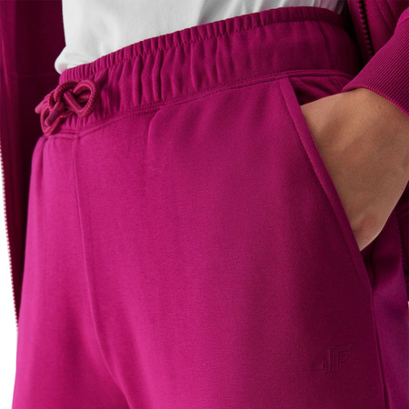 Spodnie damskie 4F CAS F475 różowe 4FAW23TTROF475 53S