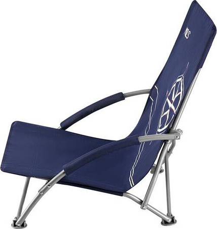Krzesło turystyczne kempingowe plażowe Nils nc3035 granatowy