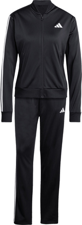 Dres damski adidas Essentials 3-Stripes TrackSuit czarny JD5434