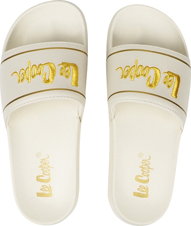 Klapki damskie Lee Cooper beżowe LCW-25-42-3531LA