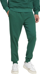 Spodnie męskie adidas Essentials Feel Cozy French Terry zielone JE3858