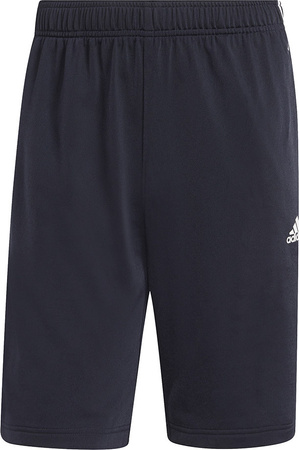 Spodenki męskie adidas Essentials Warm-Up 3-Stripes granatowe H48434