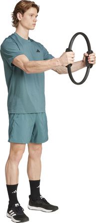 Spodenki męskie adidas Train Essentials Woven Training zielone JW2493