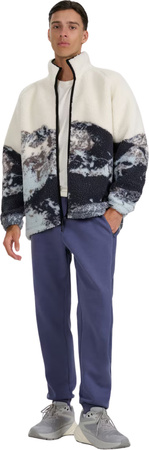 Bluza polarowa 4F U351 multikolor allover 4FWAW25TFLEU351 90A