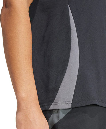 Koszulka męska adidas Tiro 24 Competition Polo czarna IJ8344