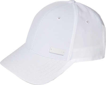 Czapka z daszkiem męska adidas Lightweight Metal Badge Baseball Cap biała OSFM GM6264