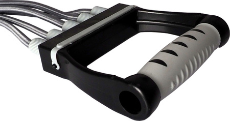 Gumy do ćwiczeń ekspander gumowy treningowy 5 odpinanych gum Profit DK 3227