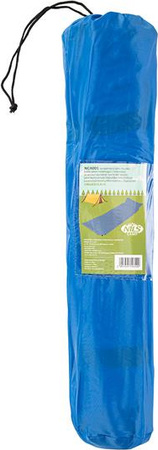 Mata samopompująca kempingowa turystyczna z poduszką Nils Camp NC4001 niebieska 190x63x3.8 cm