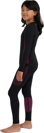 Bielizna bezszwowa dla dziewczynki 4F F250 głęboka czerń 4FJWAW25USEAF250 20S