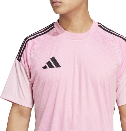 Koszulka bramkarska męska adidas Tiro 25 Competition Jersey różowa JI9720