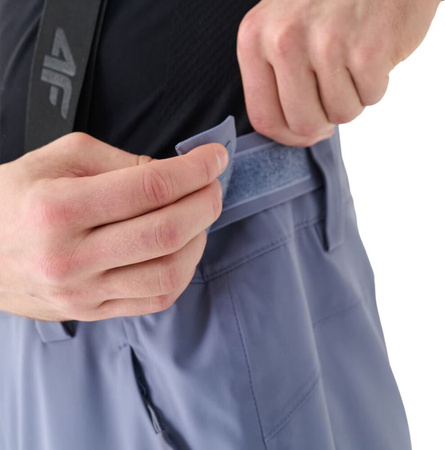Spodnie narciarskie męskie 4F M0756 denim 4FWAW24TFTRM0756 32S