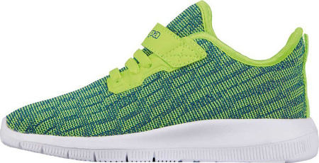 Buty sportowe szkolne miejskie dziecięce Kappa Gizeh limonkowo-niebieskie 260597K 3360