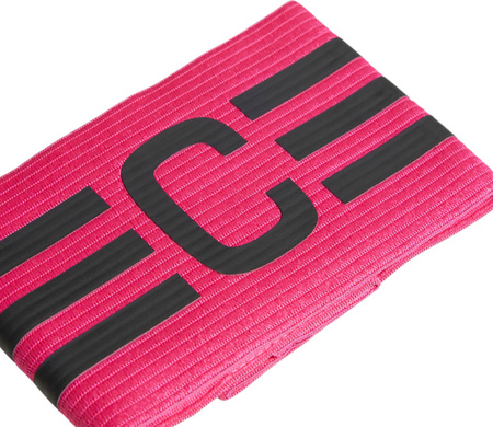 Opaska kapitana adidas Tiro League Captain's różowa JN6280