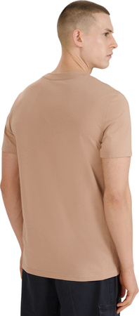 Koszulka męska 4F M2074 beżowa 4FWSS25TTSHM2074 83S