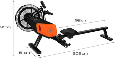Wioślarz elektryczny HMS ZP6591